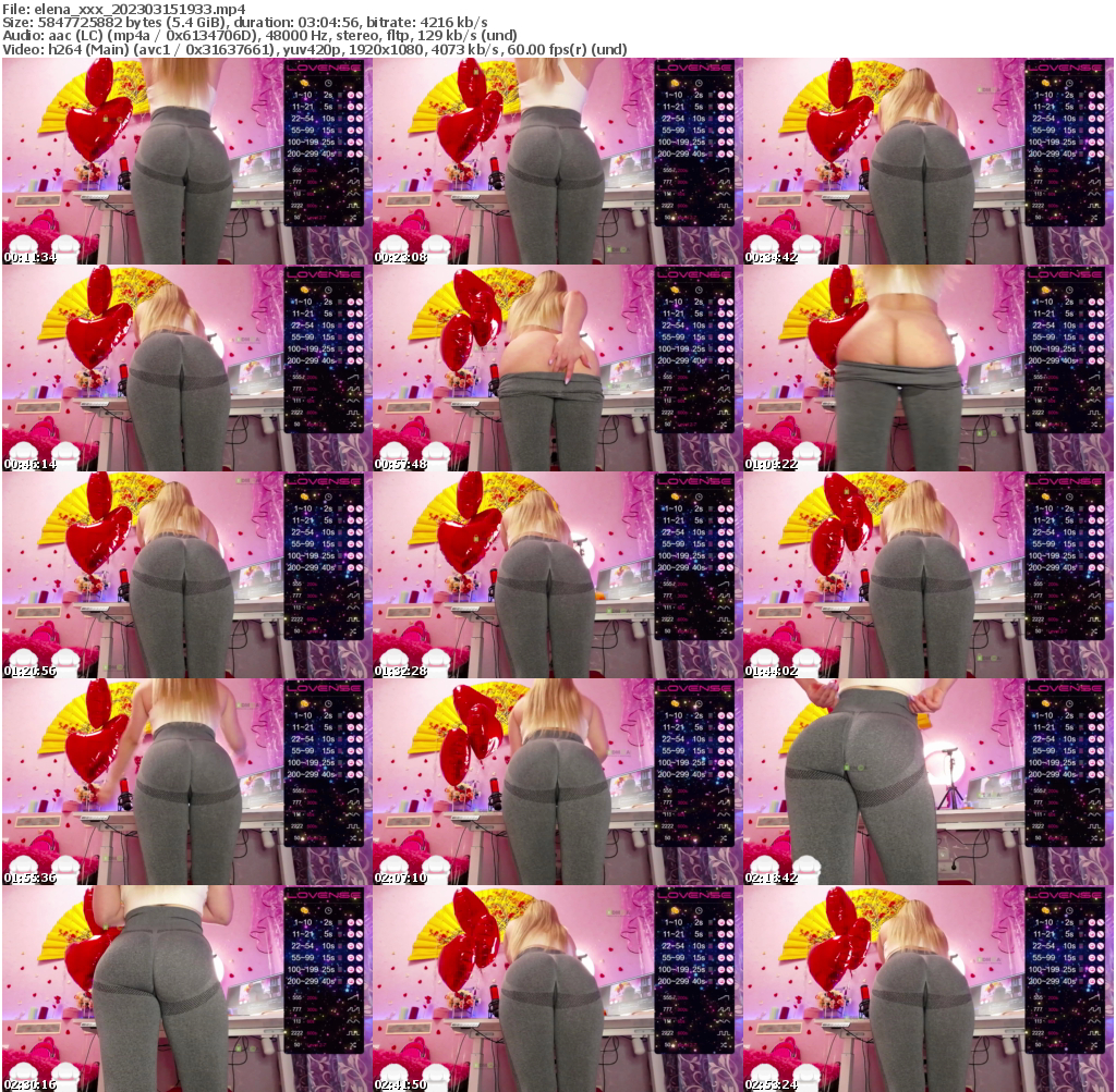 Preview thumb from elena_xxx on 2023-03-15 @ bongacams