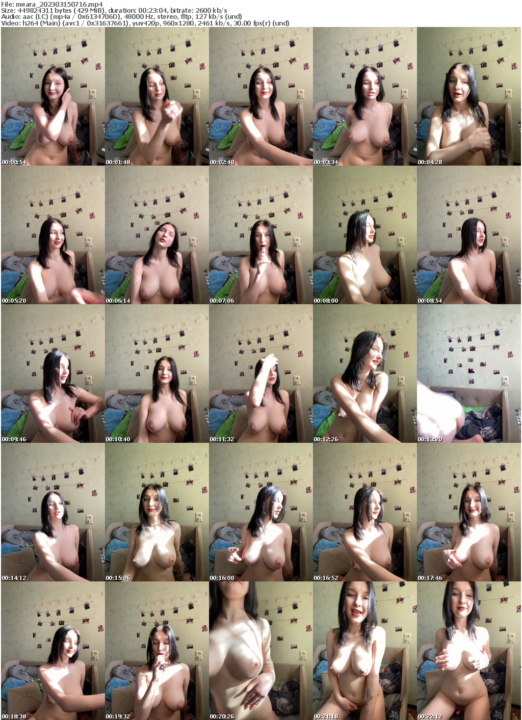 Preview thumb from meara on 2023-03-15 @ bongacams