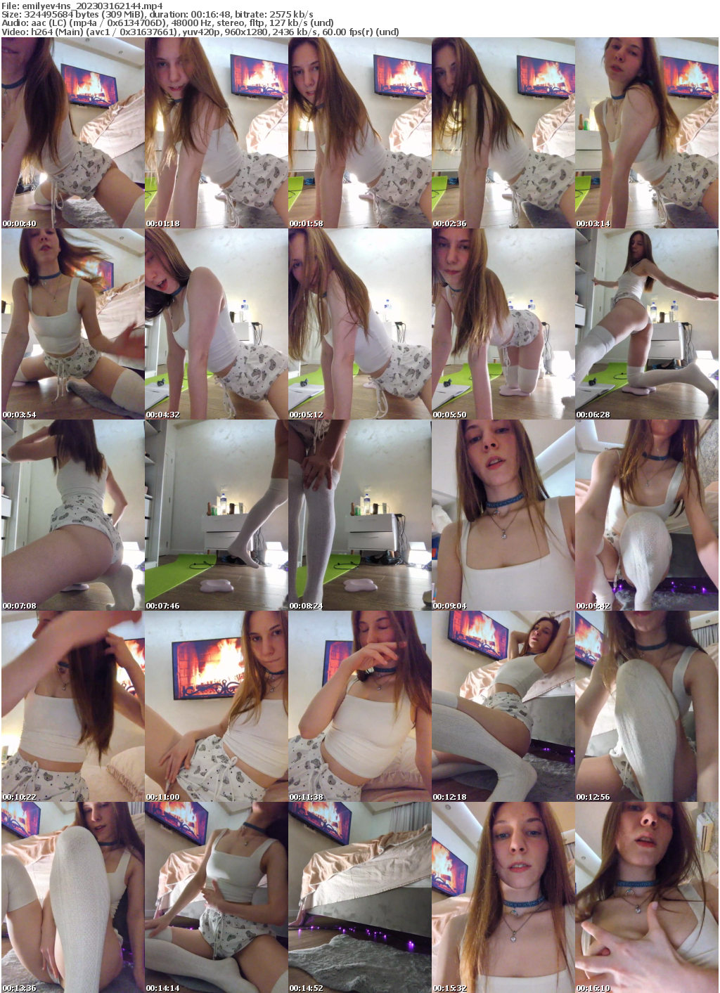 Preview thumb from emilyev4ns on 2023-03-16 @ bongacams