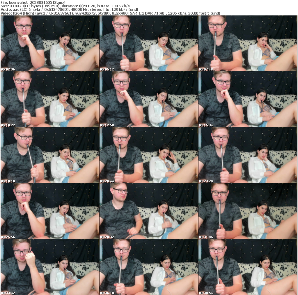 Preview thumb from ksenyahot on 2023-03-16 @ bongacams