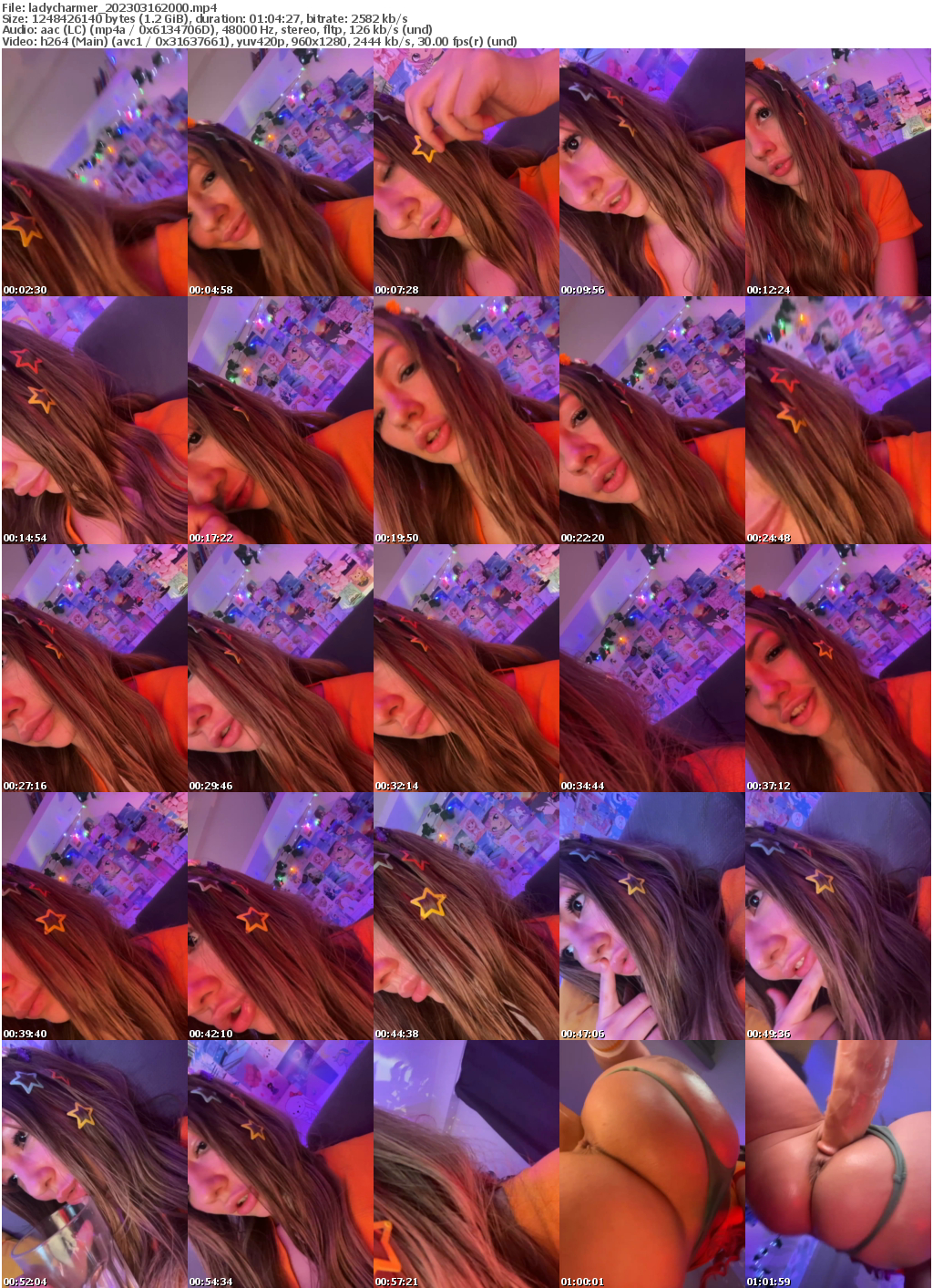 Preview thumb from ladycharmer on 2023-03-16 @ bongacams