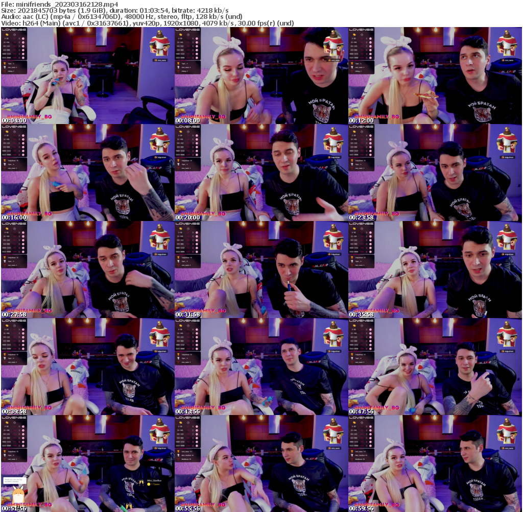 Preview thumb from minifriends on 2023-03-16 @ bongacams