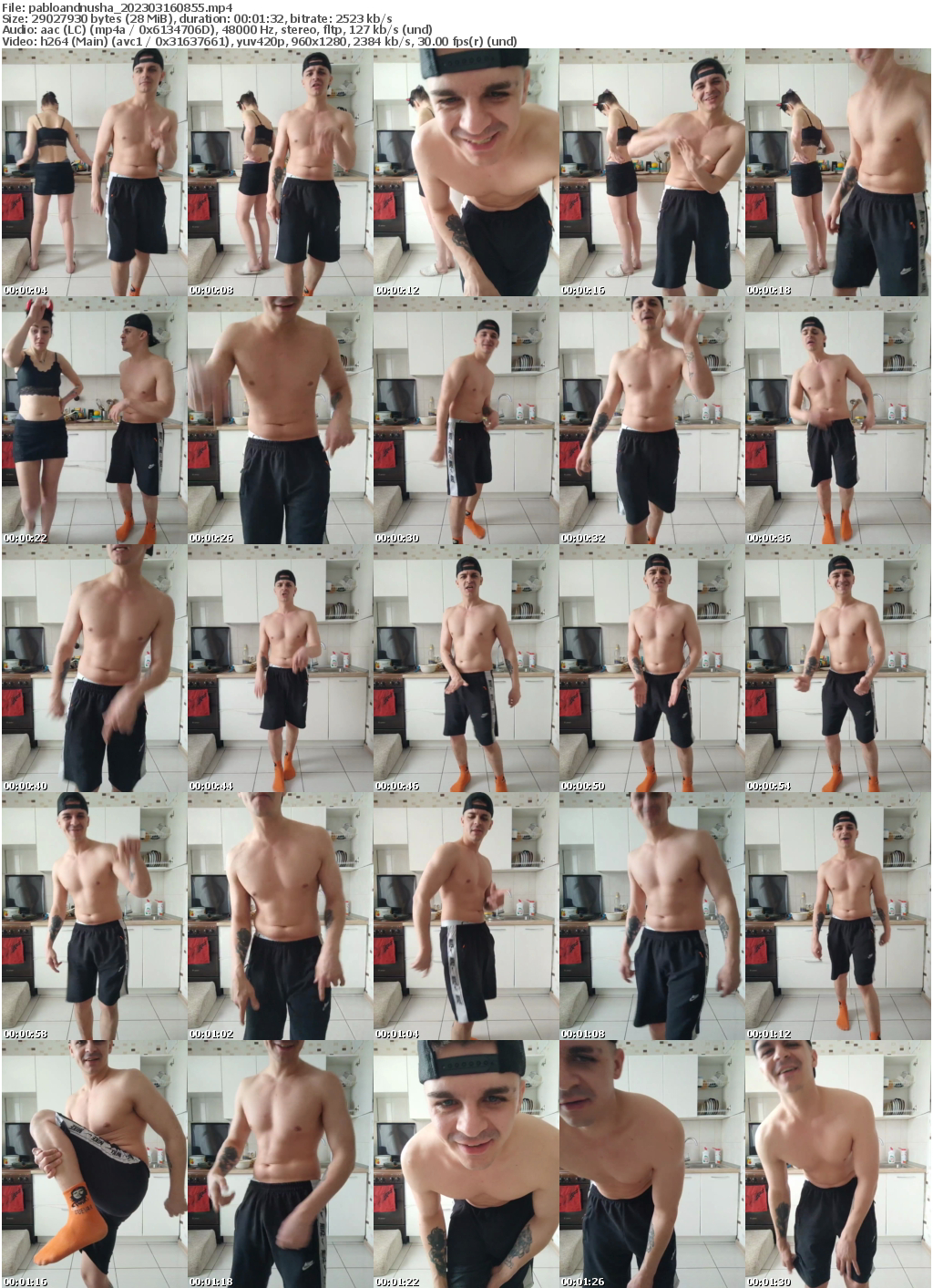 Preview thumb from pabloandnusha on 2023-03-16 @ bongacams