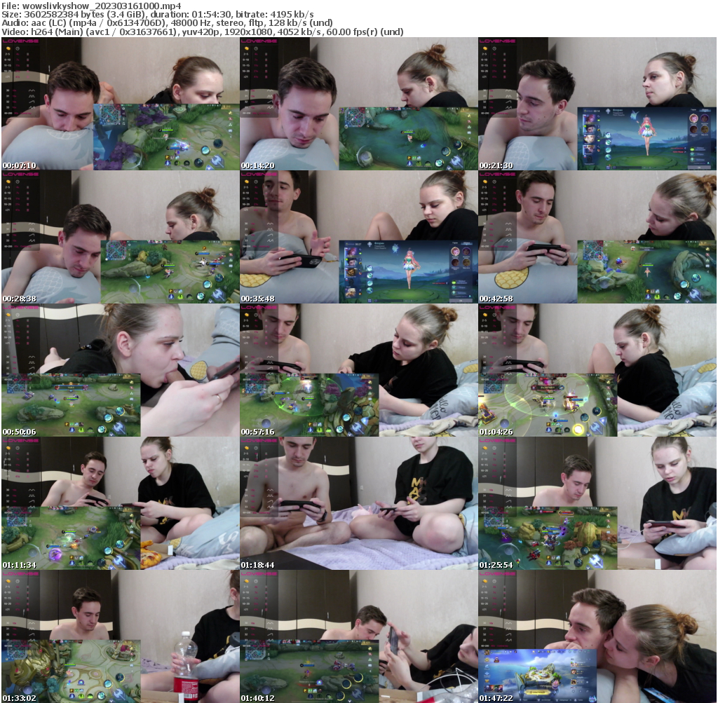 Preview thumb from wowslivkyshow on 2023-03-16 @ bongacams