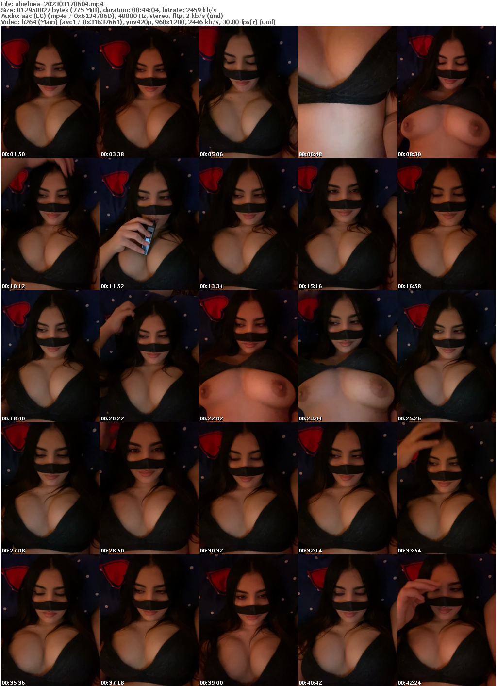 Preview thumb from aloeloea on 2023-03-17 @ bongacams