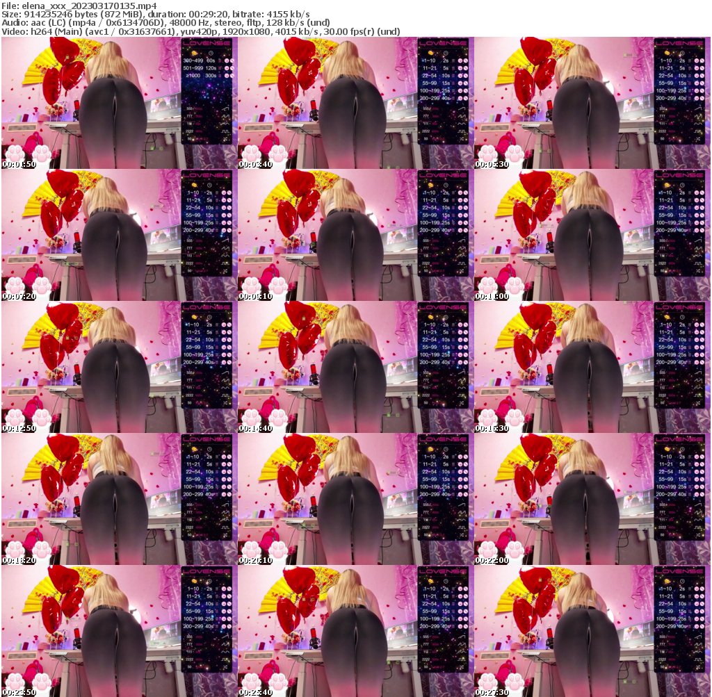 Preview thumb from elena_xxx on 2023-03-17 @ bongacams