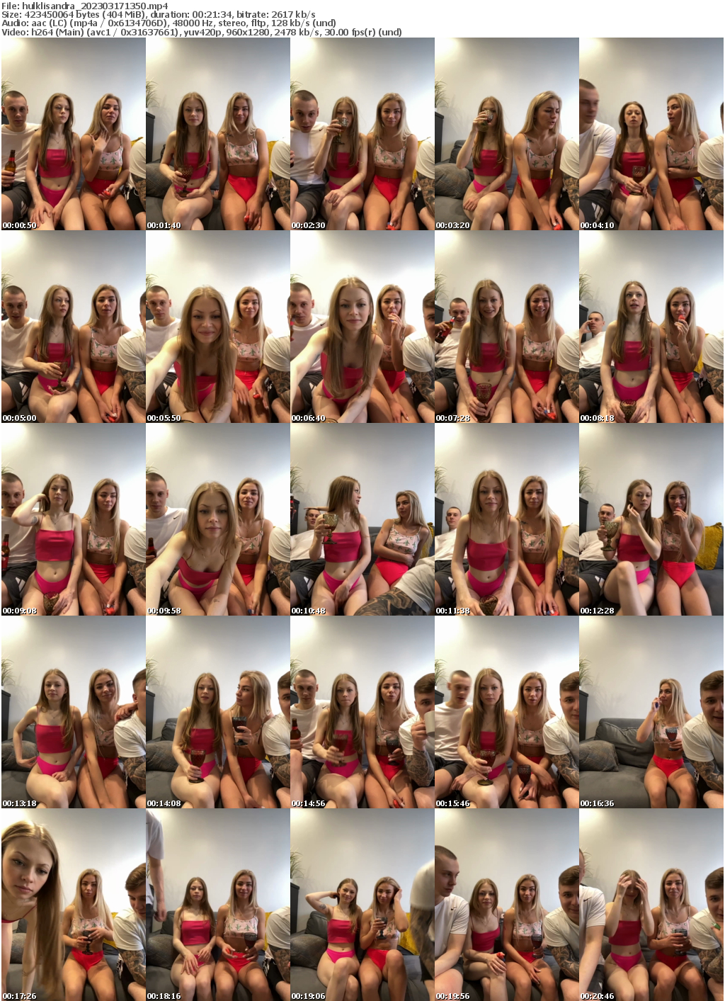 Preview thumb from hulklisandra on 2023-03-17 @ bongacams