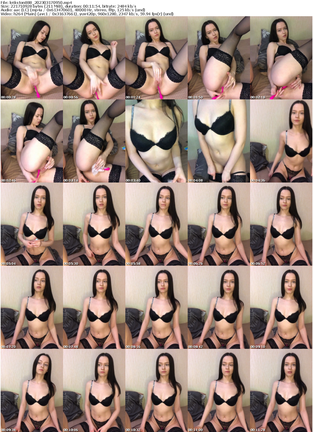 Preview thumb from krikston888 on 2023-03-17 @ bongacams