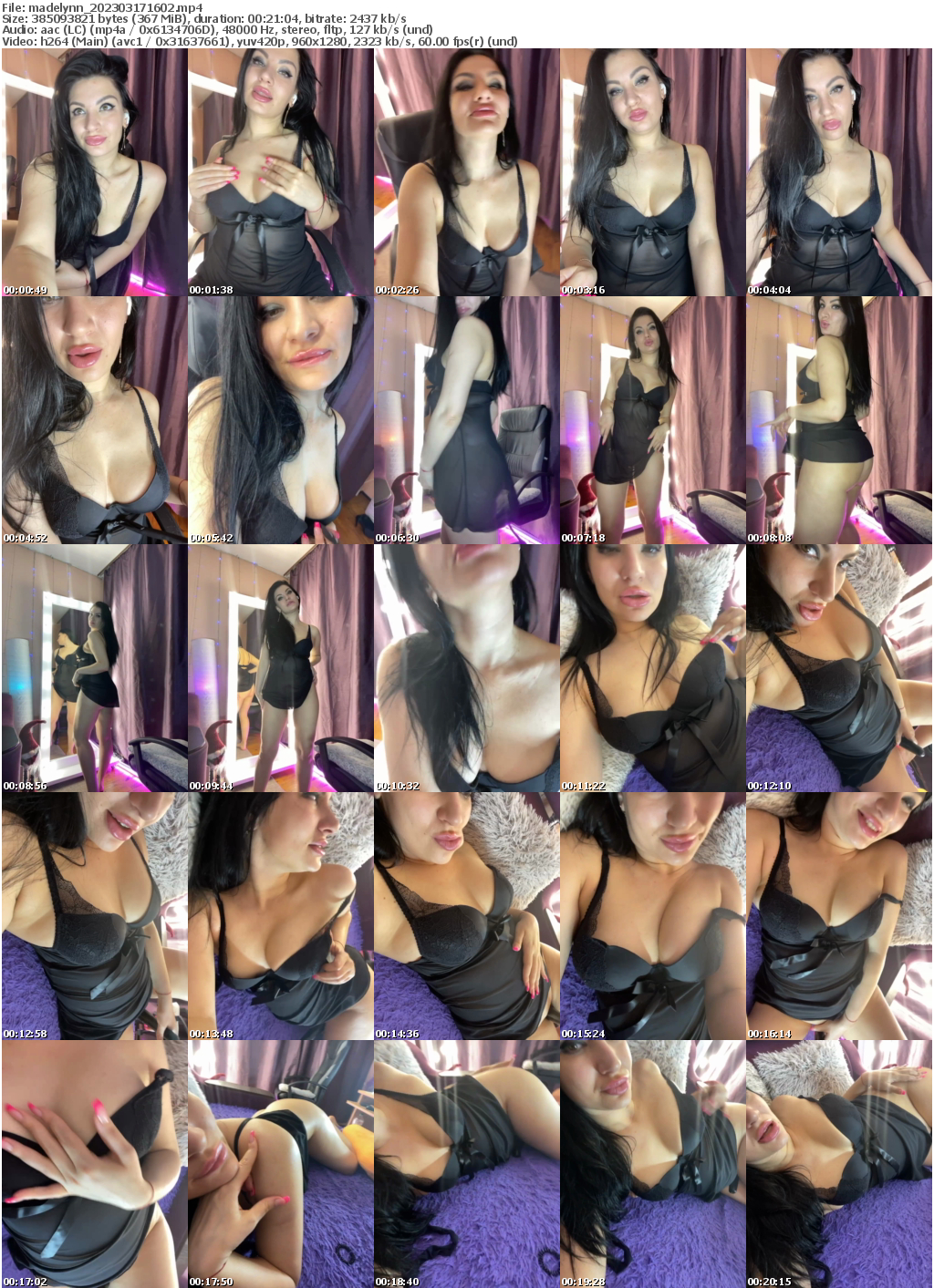 Preview thumb from madelynn on 2023-03-17 @ bongacams