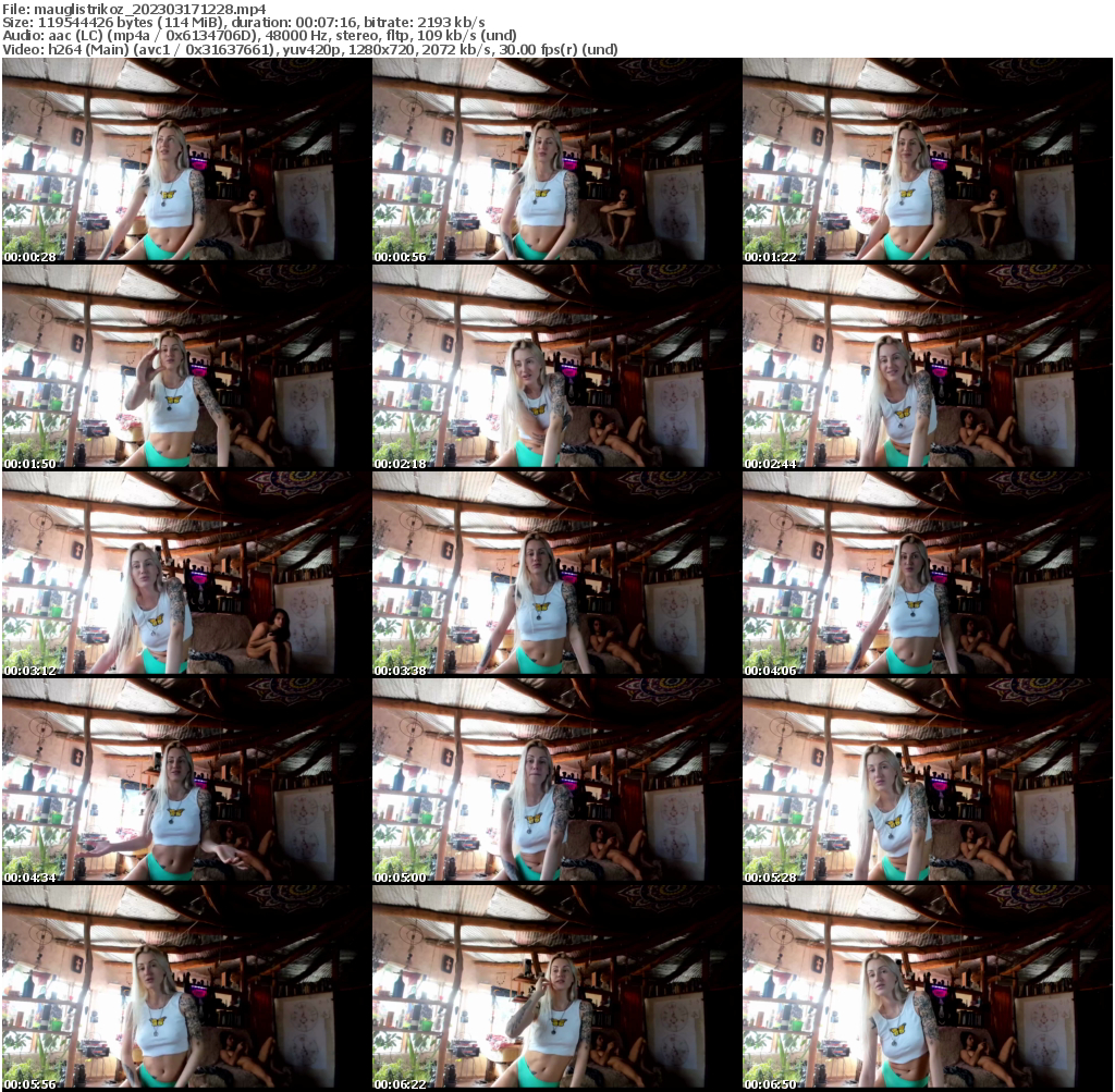 Preview thumb from mauglistrikoz on 2023-03-17 @ bongacams