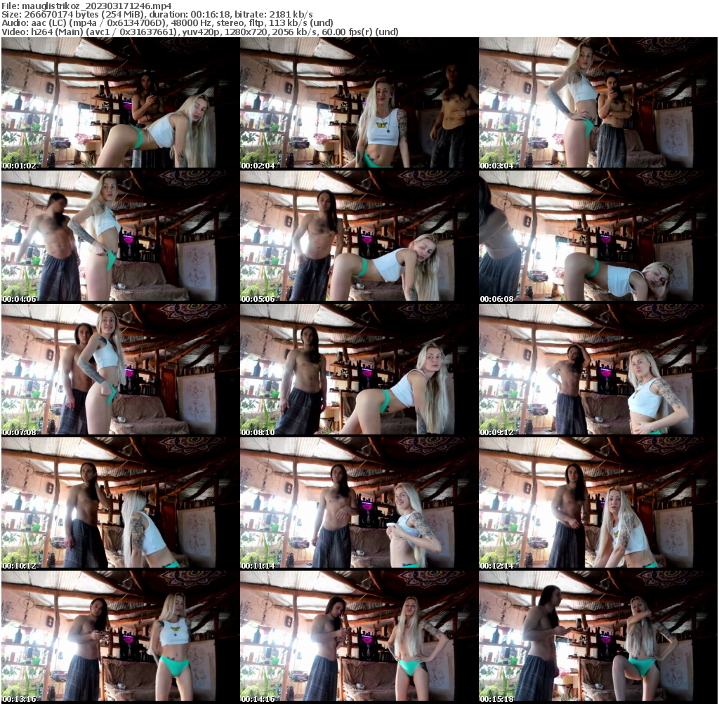 Preview thumb from mauglistrikoz on 2023-03-17 @ bongacams