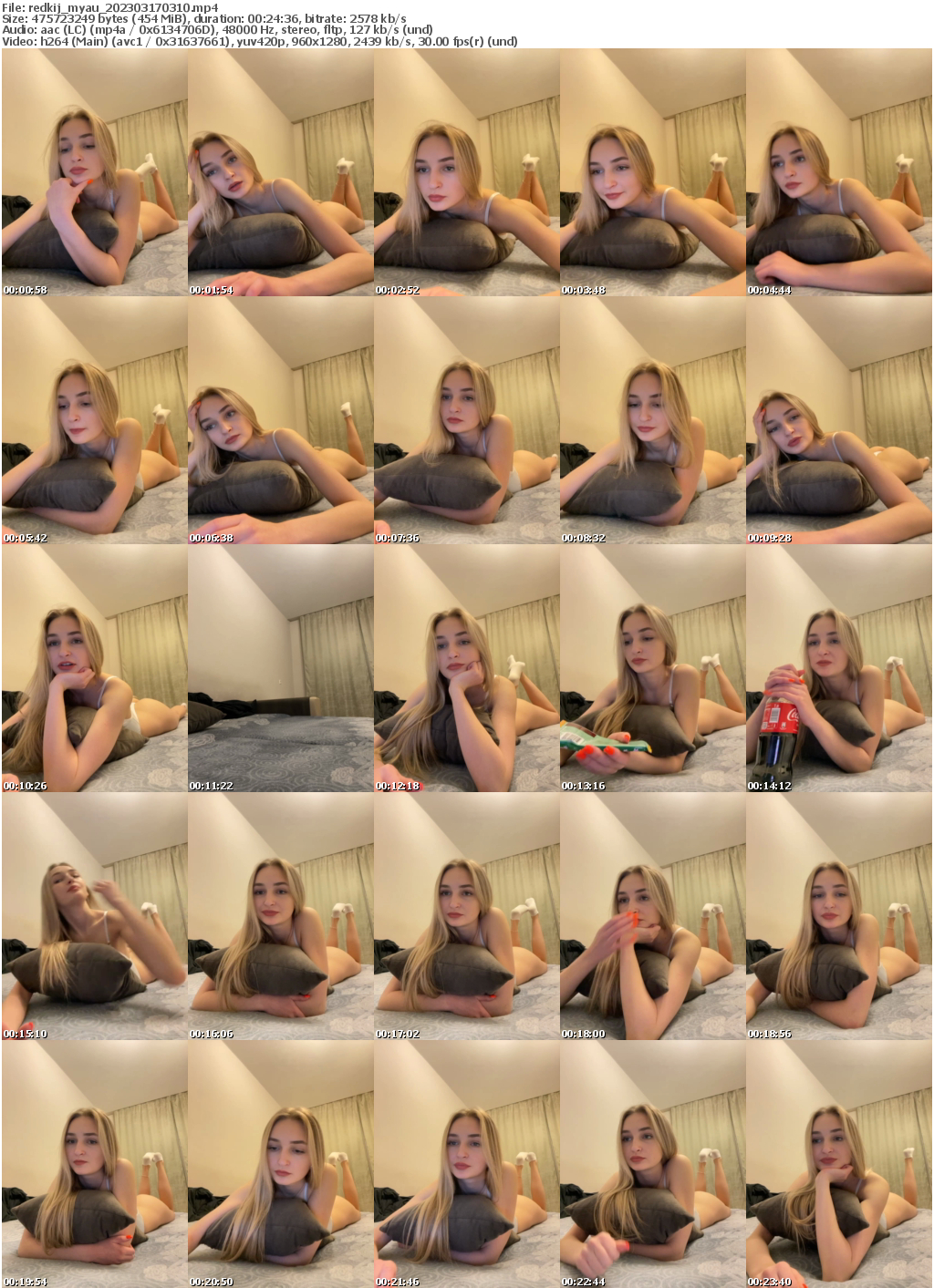 Preview thumb from redkij_myau on 2023-03-17 @ bongacams