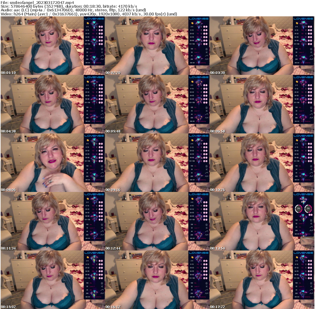 Preview thumb from smileofangel on 2023-03-17 @ bongacams