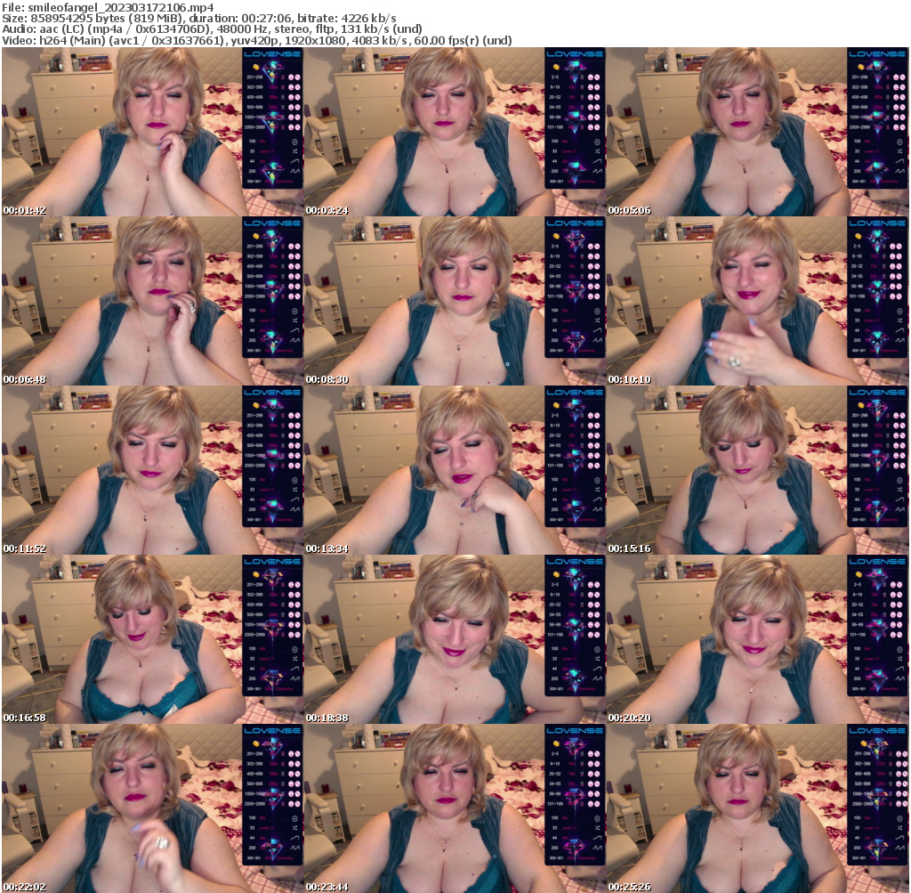 Preview thumb from smileofangel on 2023-03-17 @ bongacams