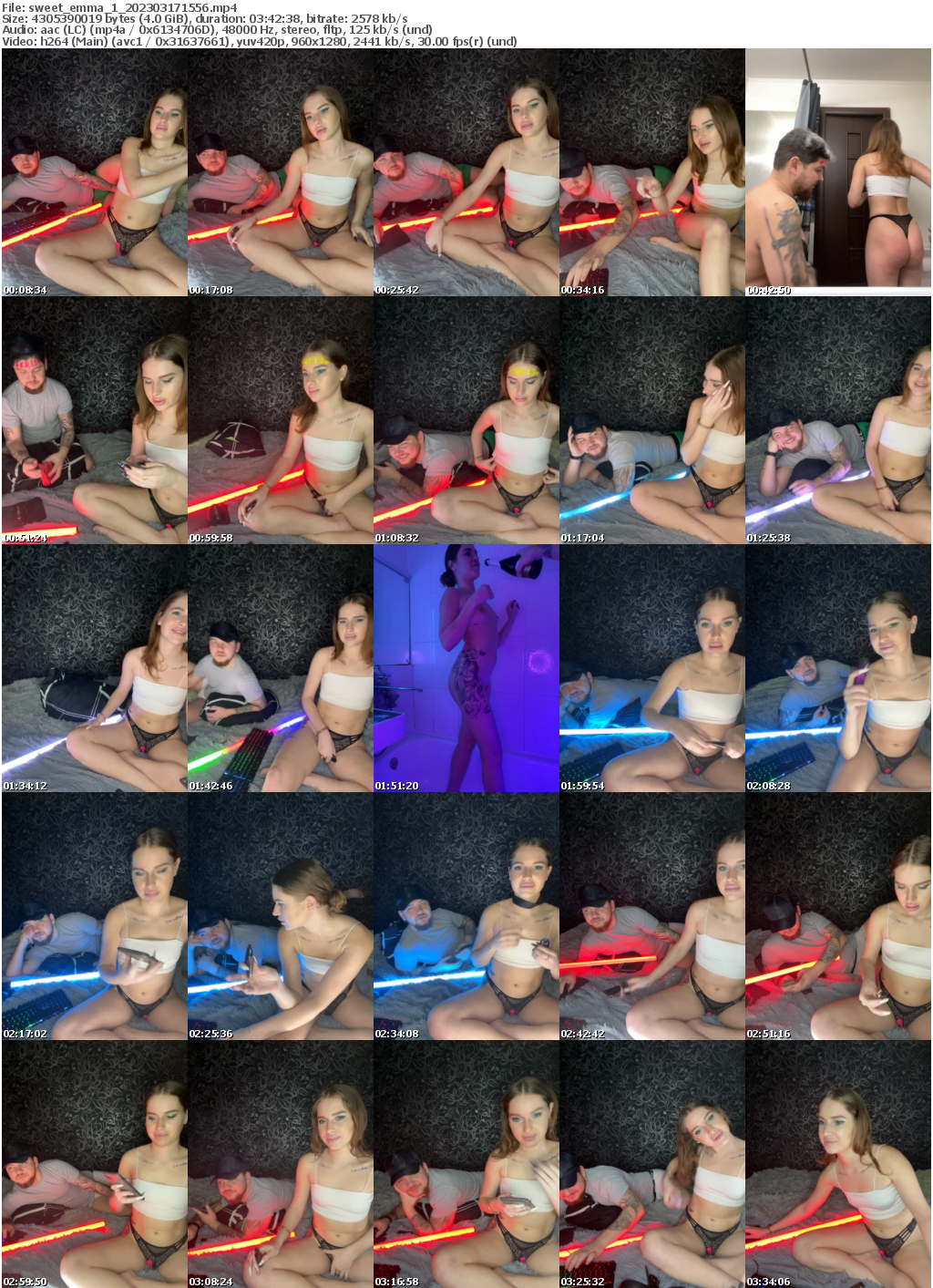 Preview thumb from sweet_emma_1 on 2023-03-17 @ bongacams