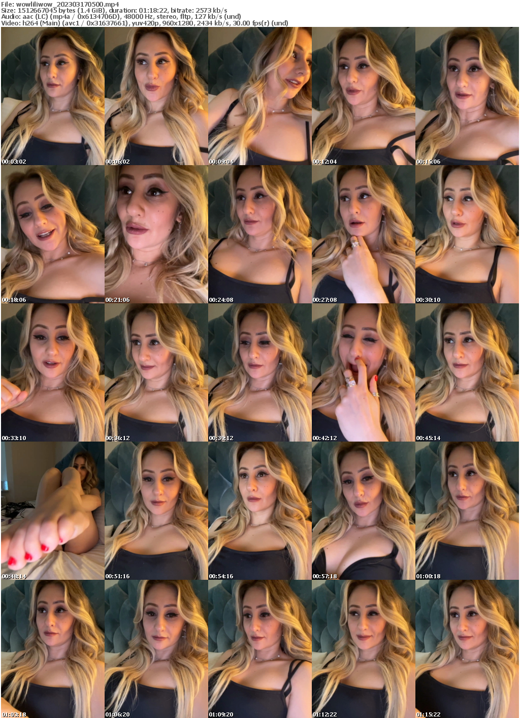 Preview thumb from wowliliwow on 2023-03-17 @ bongacams