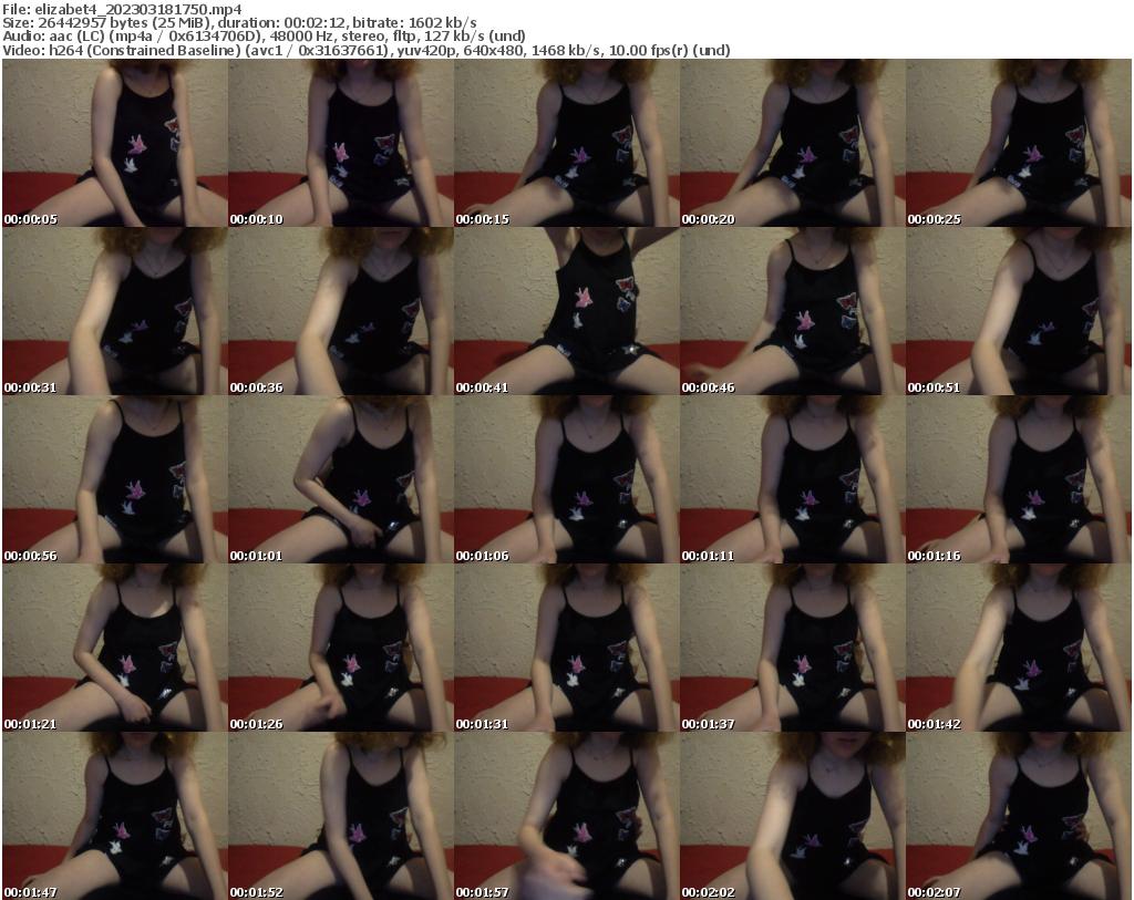 Preview thumb from elizabet4 on 2023-03-18 @ bongacams