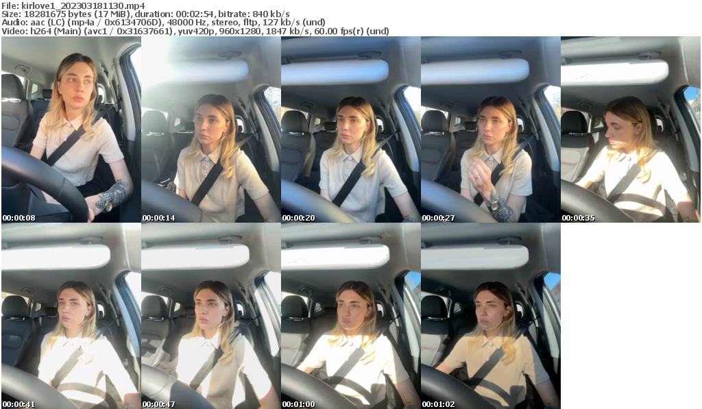 Preview thumb from kirlove1 on 2023-03-18 @ bongacams