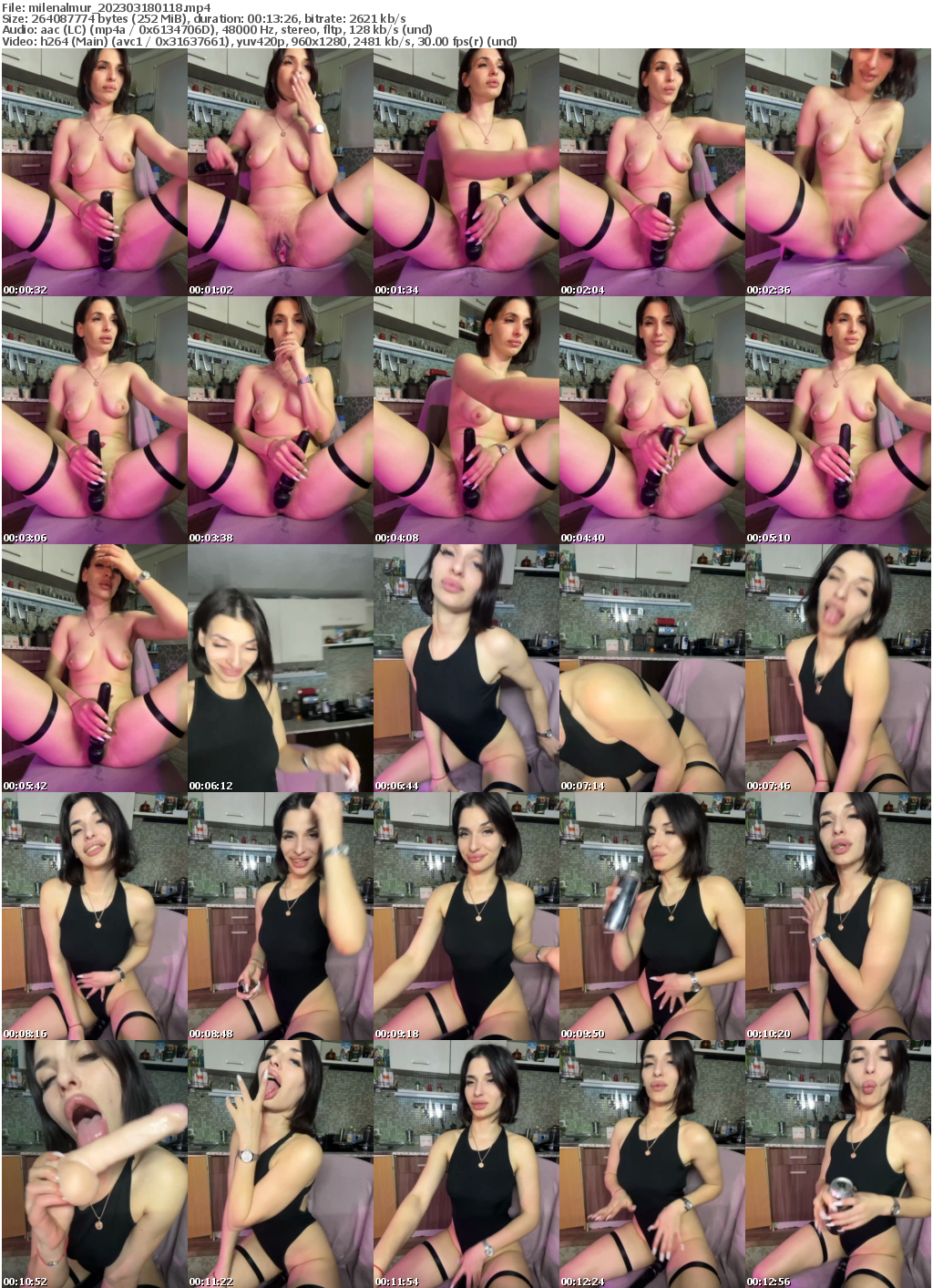 Preview thumb from milenalmur on 2023-03-18 @ bongacams