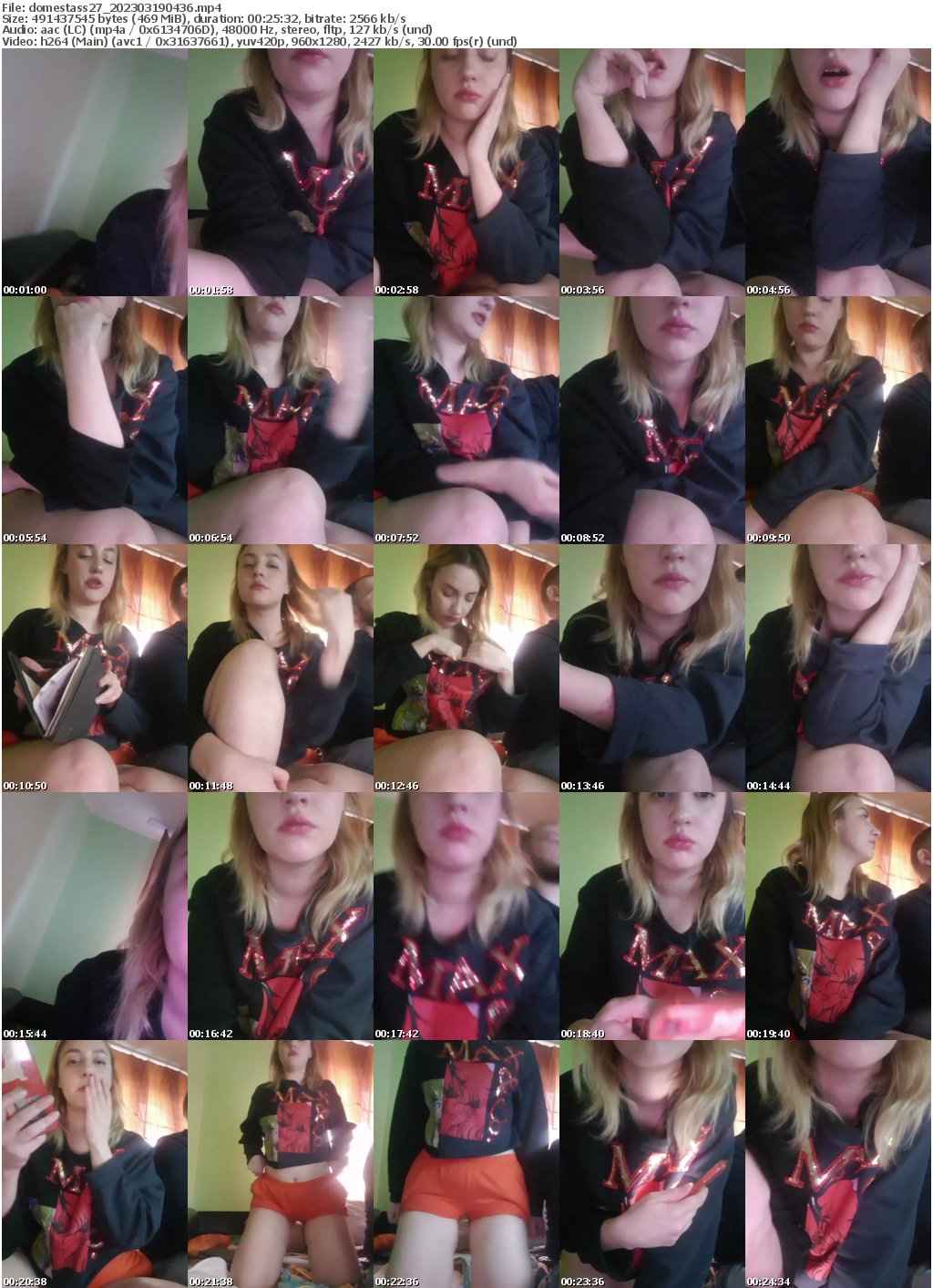 Preview thumb from domestass27 on 2023-03-19 @ bongacams