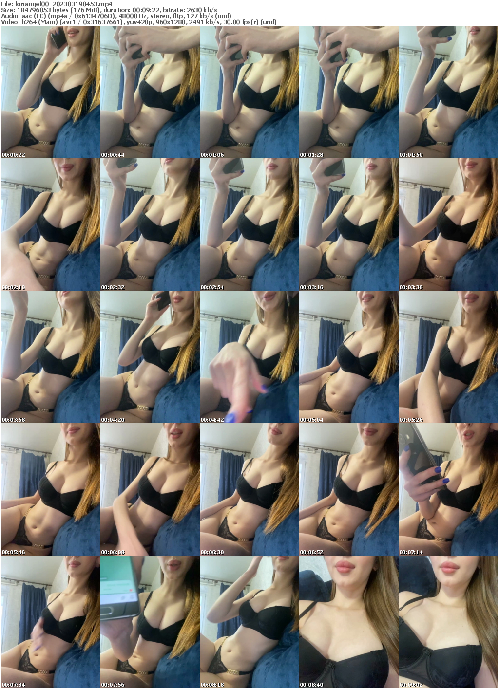 Preview thumb from loriangel00 on 2023-03-19 @ bongacams