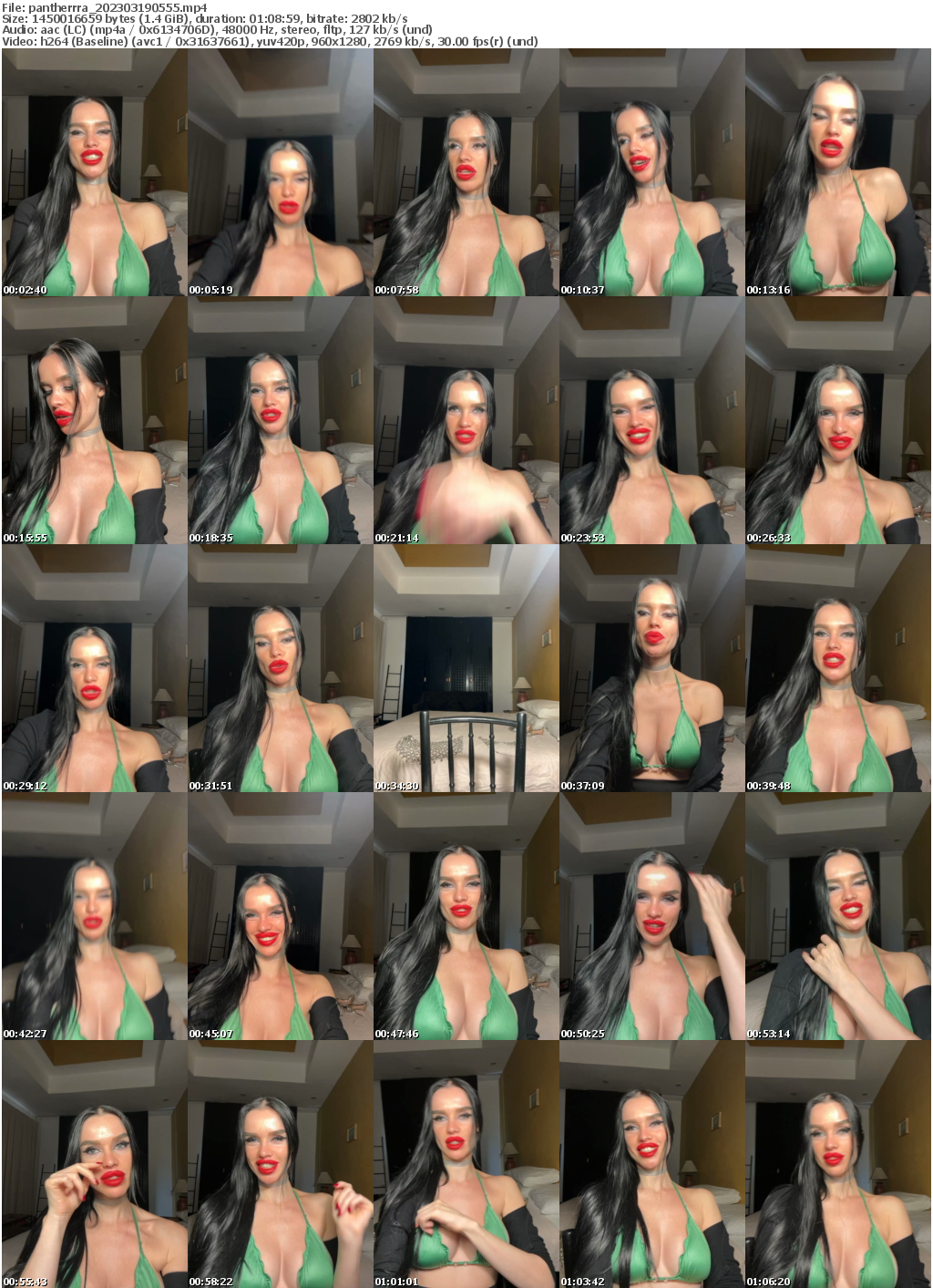 Preview thumb from pantherrra on 2023-03-19 @ bongacams