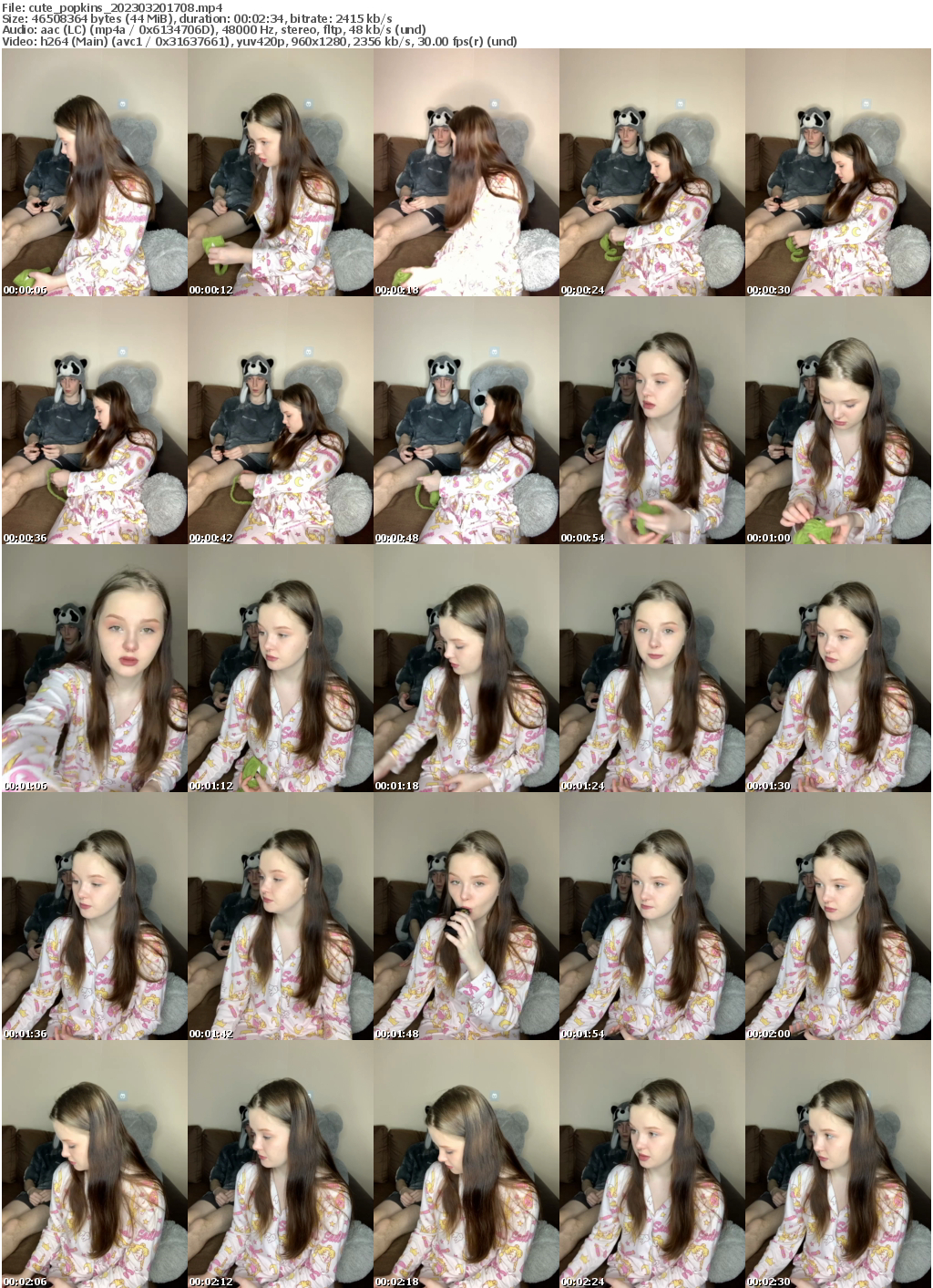 Preview thumb from cute_popkins on 2023-03-20 @ bongacams