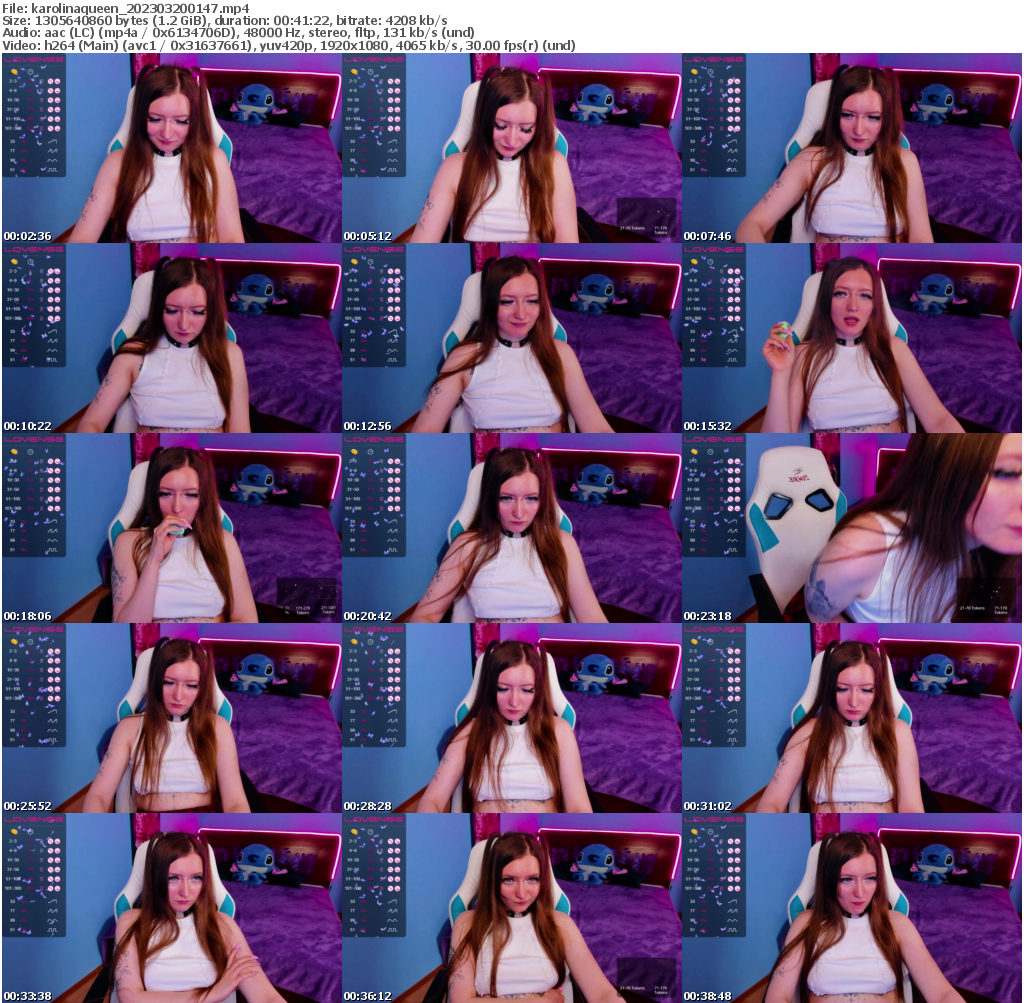 Preview thumb from karolinaqueen on 2023-03-20 @ bongacams