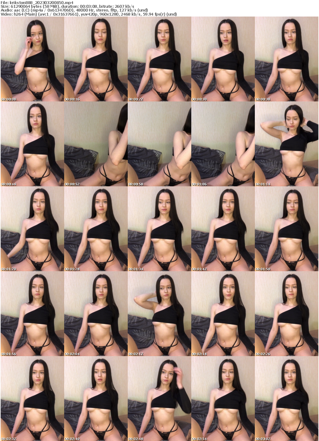 Preview thumb from krikston888 on 2023-03-20 @ bongacams