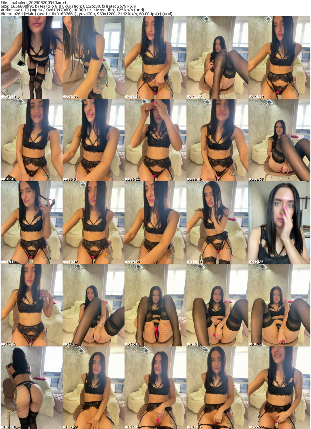 Preview thumb from linahelen on 2023-03-20 @ bongacams