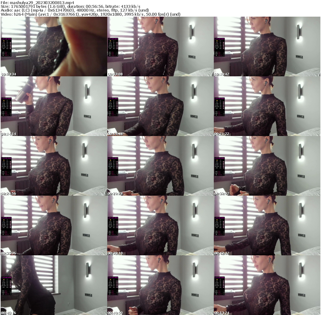 Preview thumb from mashulya29 on 2023-03-20 @ bongacams