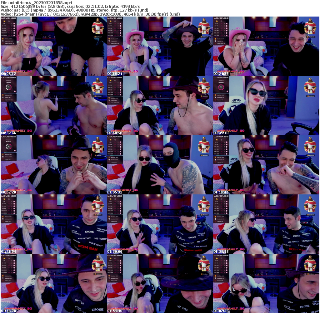 Preview thumb from minifriends on 2023-03-20 @ bongacams
