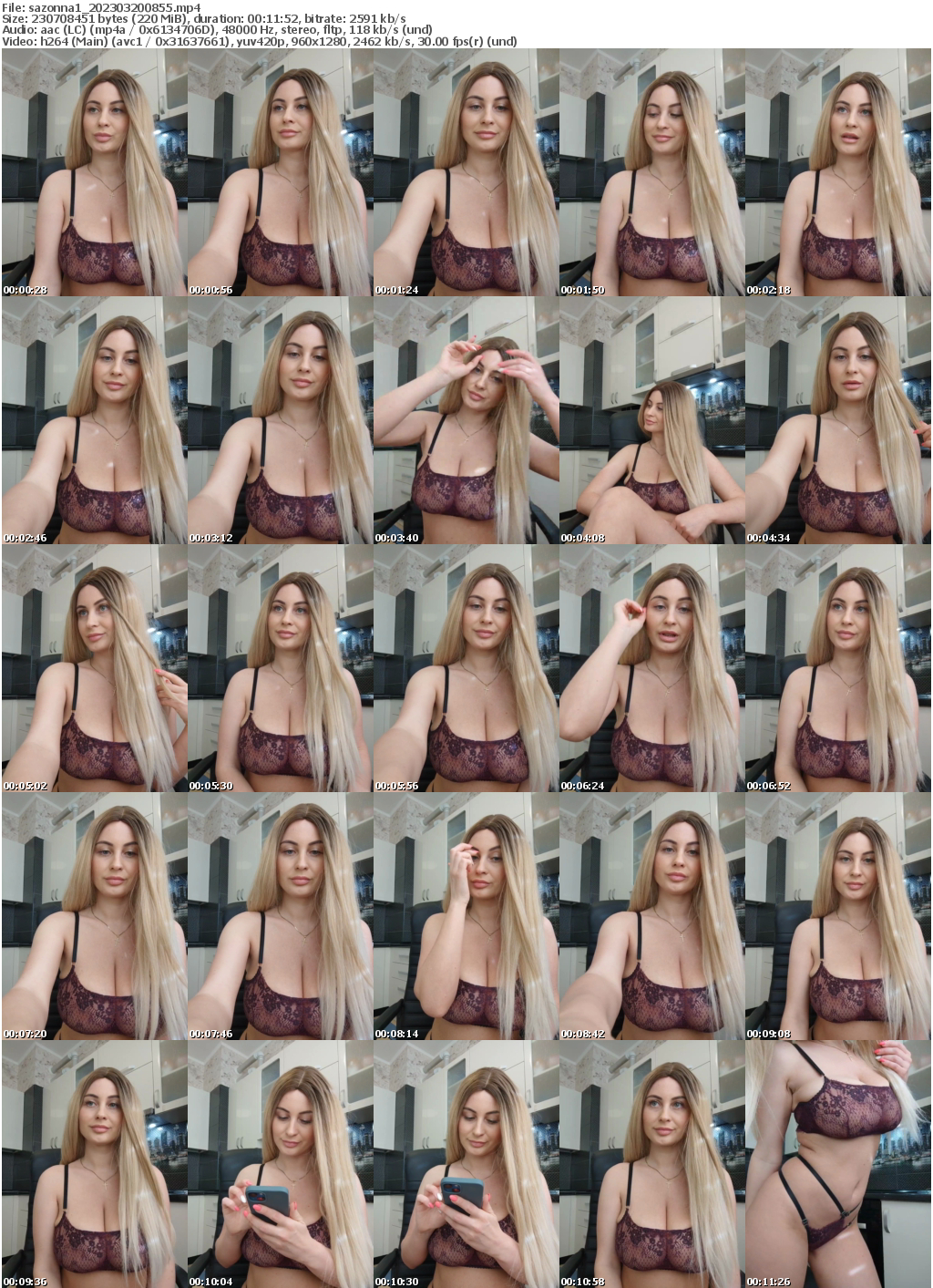 Preview thumb from sazonna1 on 2023-03-20 @ bongacams