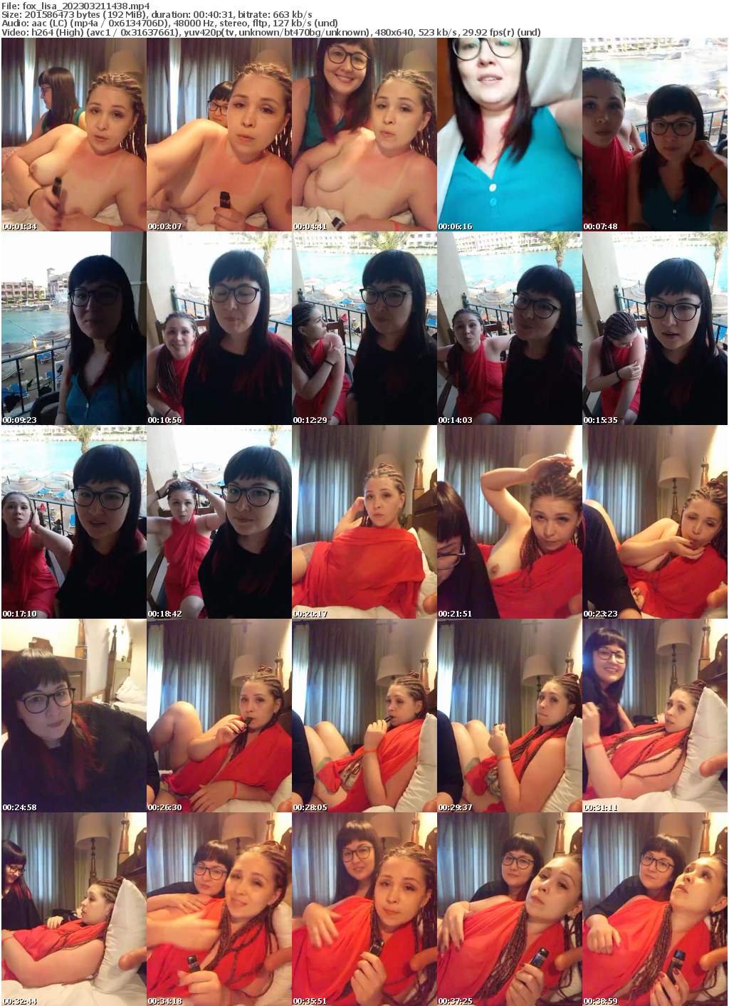 Preview thumb from fox_lisa on 2023-03-21 @ bongacams