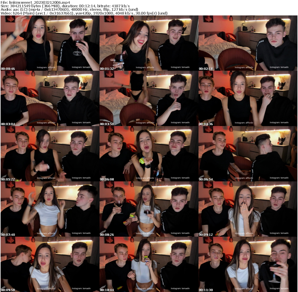 Preview thumb from linkinsweeet on 2023-03-21 @ bongacams