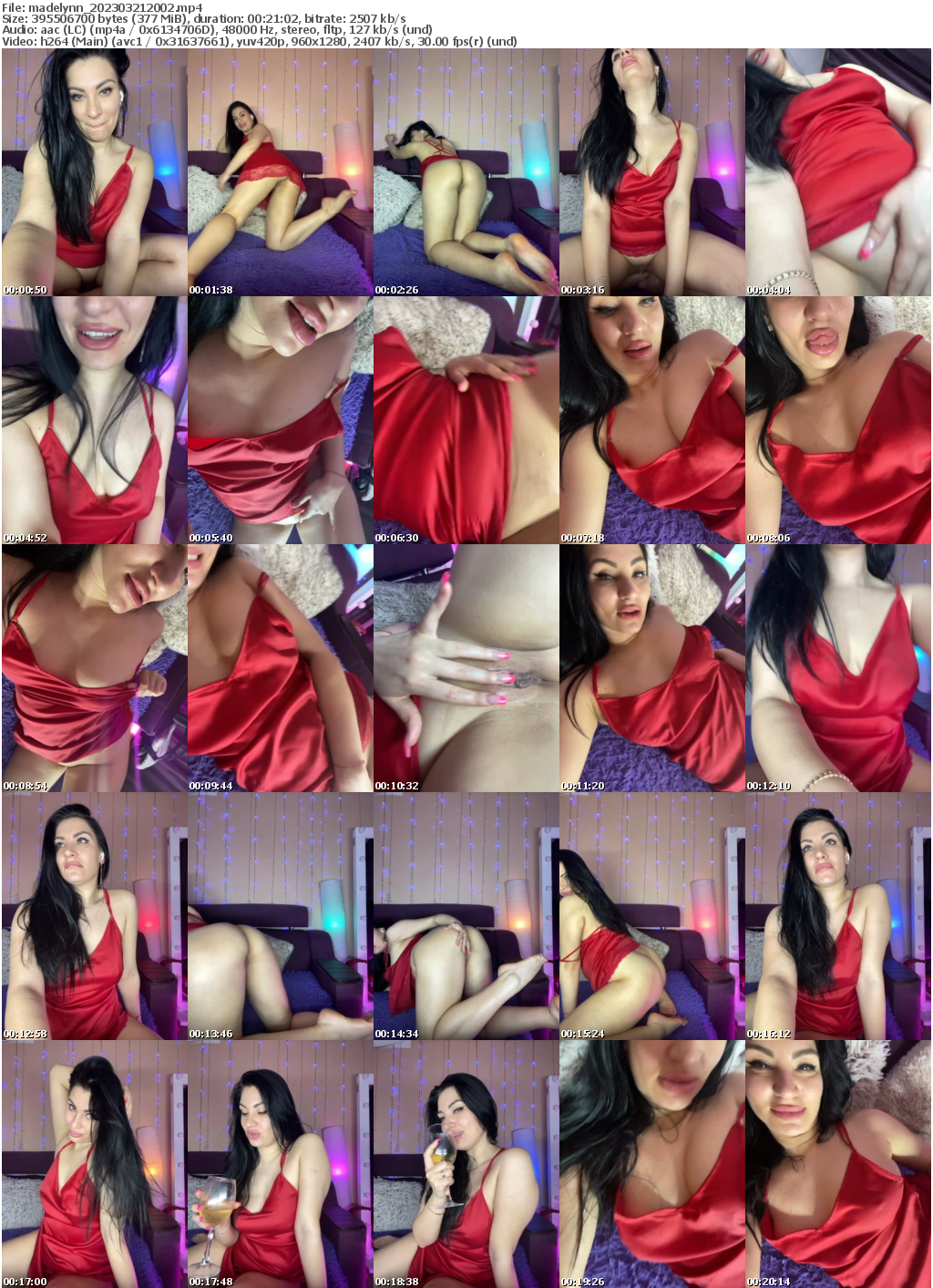 Preview thumb from madelynn on 2023-03-21 @ bongacams