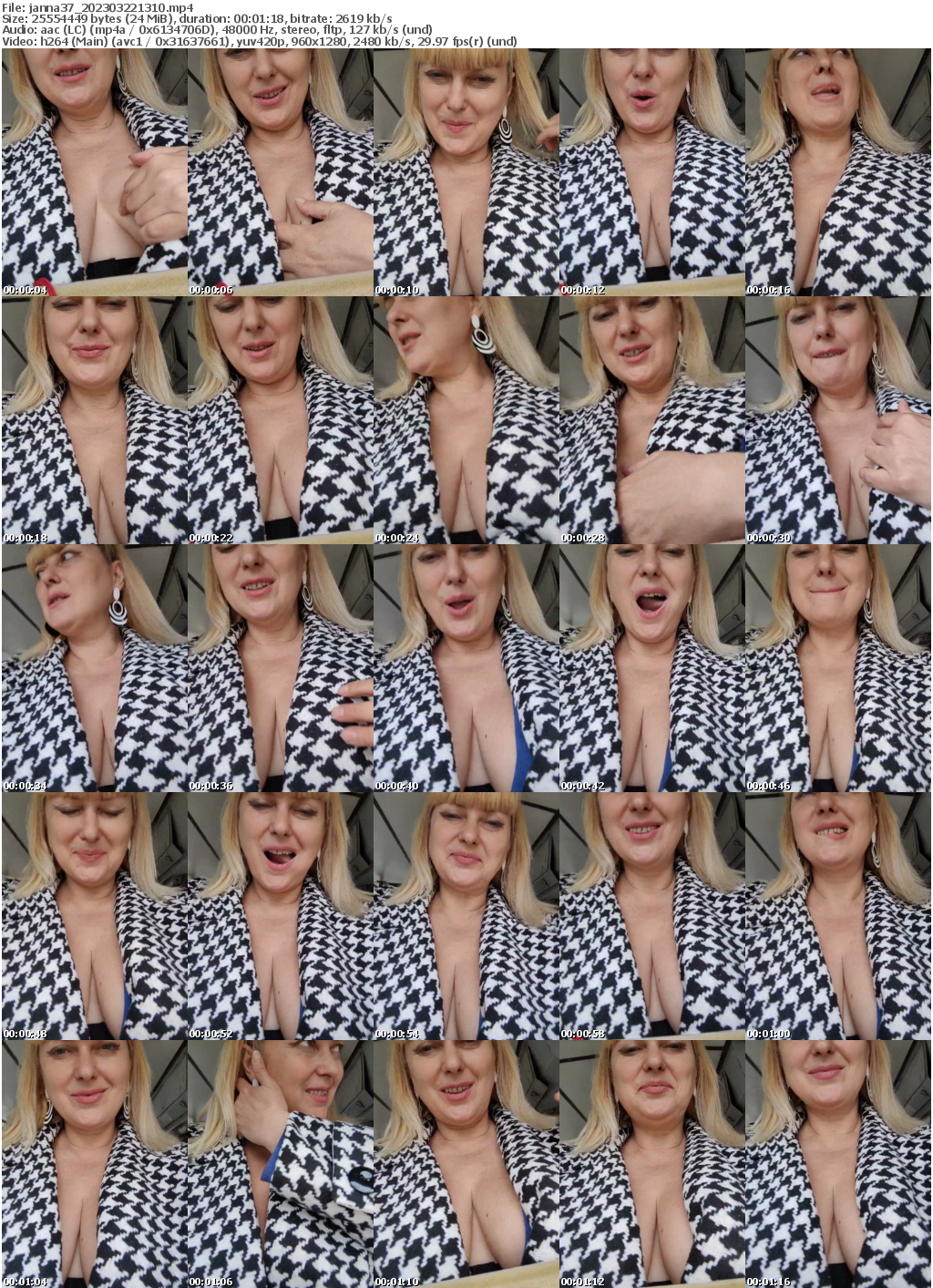 Preview thumb from janna37 on 2023-03-22 @ bongacams