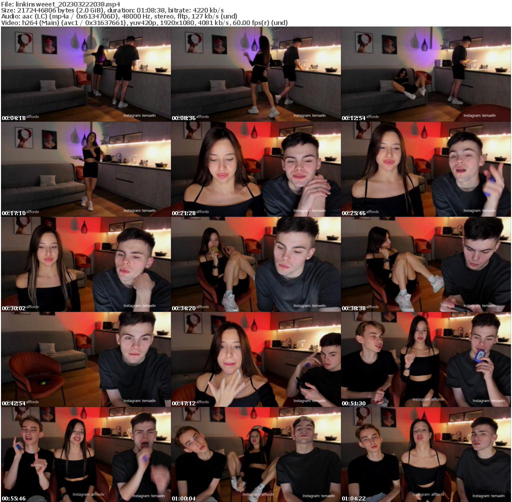 Preview thumb from linkinsweeet on 2023-03-22 @ bongacams