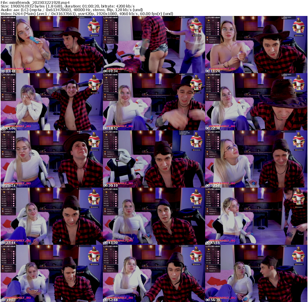 Preview thumb from minifriends on 2023-03-22 @ bongacams