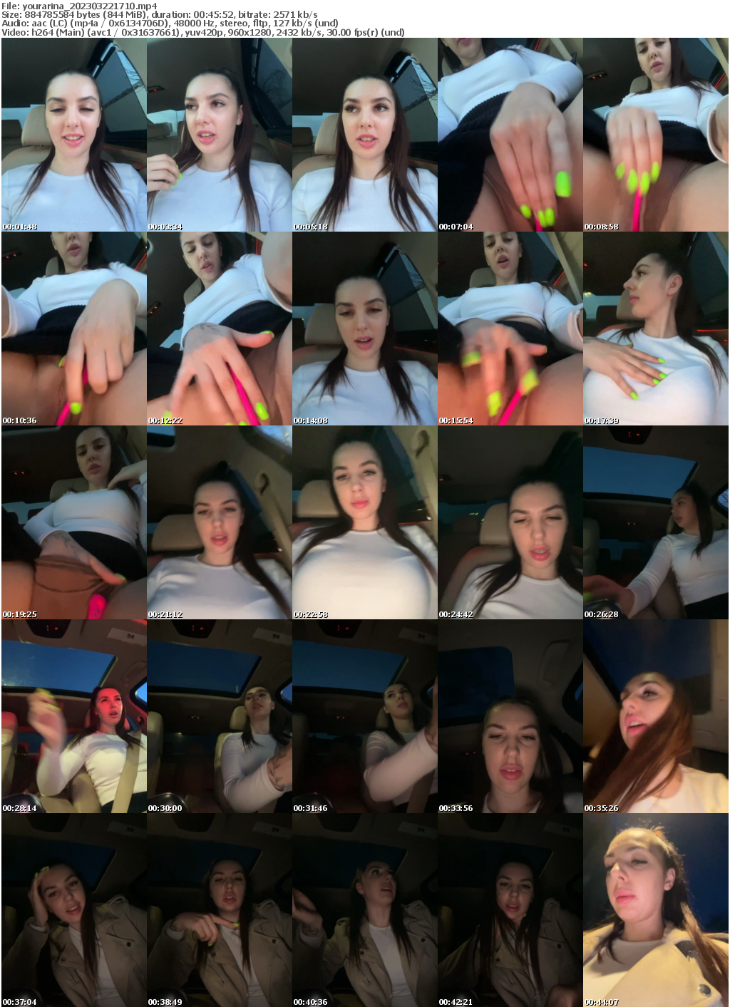 Preview thumb from yourarina on 2023-03-22 @ bongacams