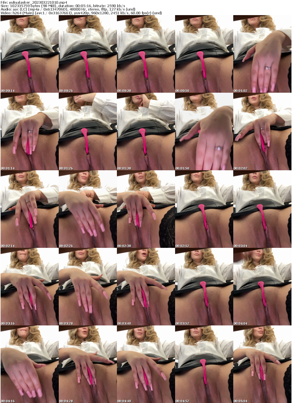 Preview thumb from yuliyalasker on 2023-03-22 @ bongacams