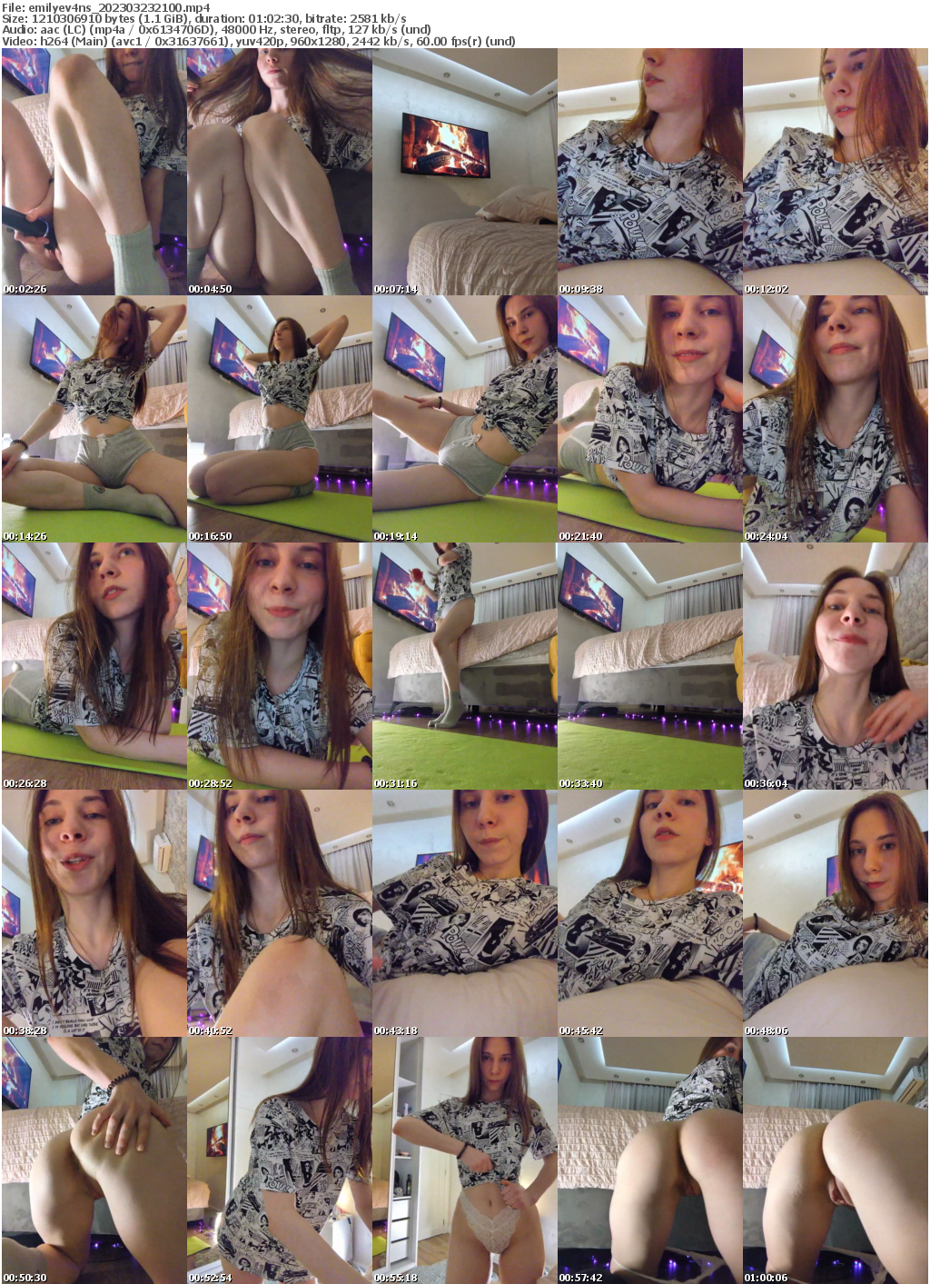 Preview thumb from emilyev4ns on 2023-03-23 @ bongacams