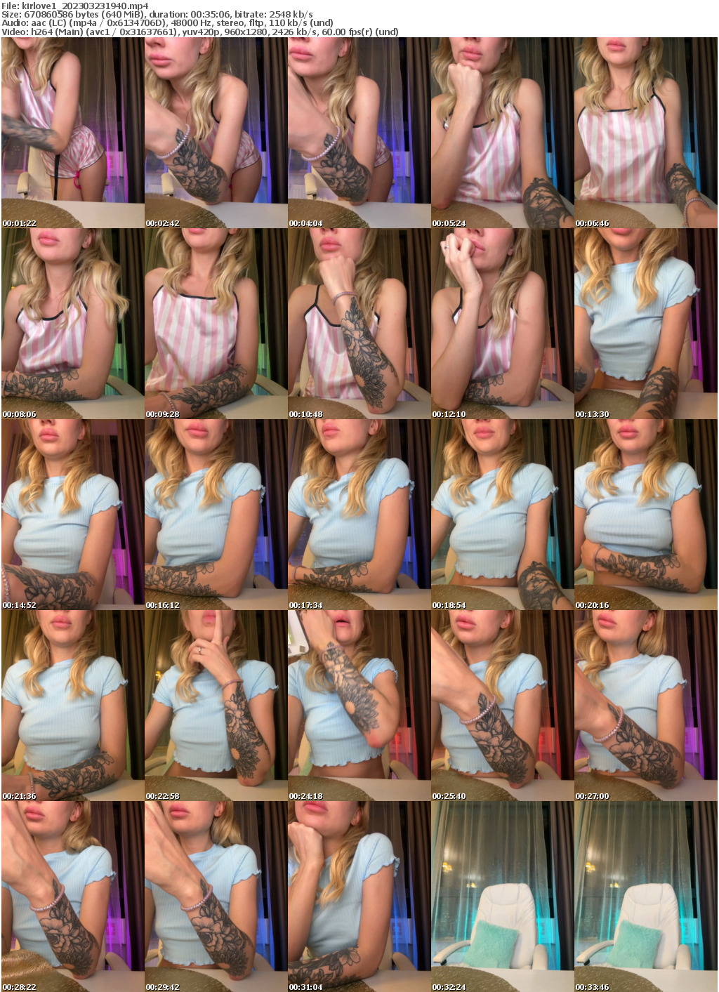 Preview thumb from kirlove1 on 2023-03-23 @ bongacams