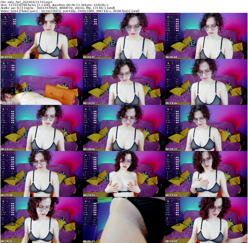 Preview thumb from mila_hot on 2023-03-23 @ bongacams