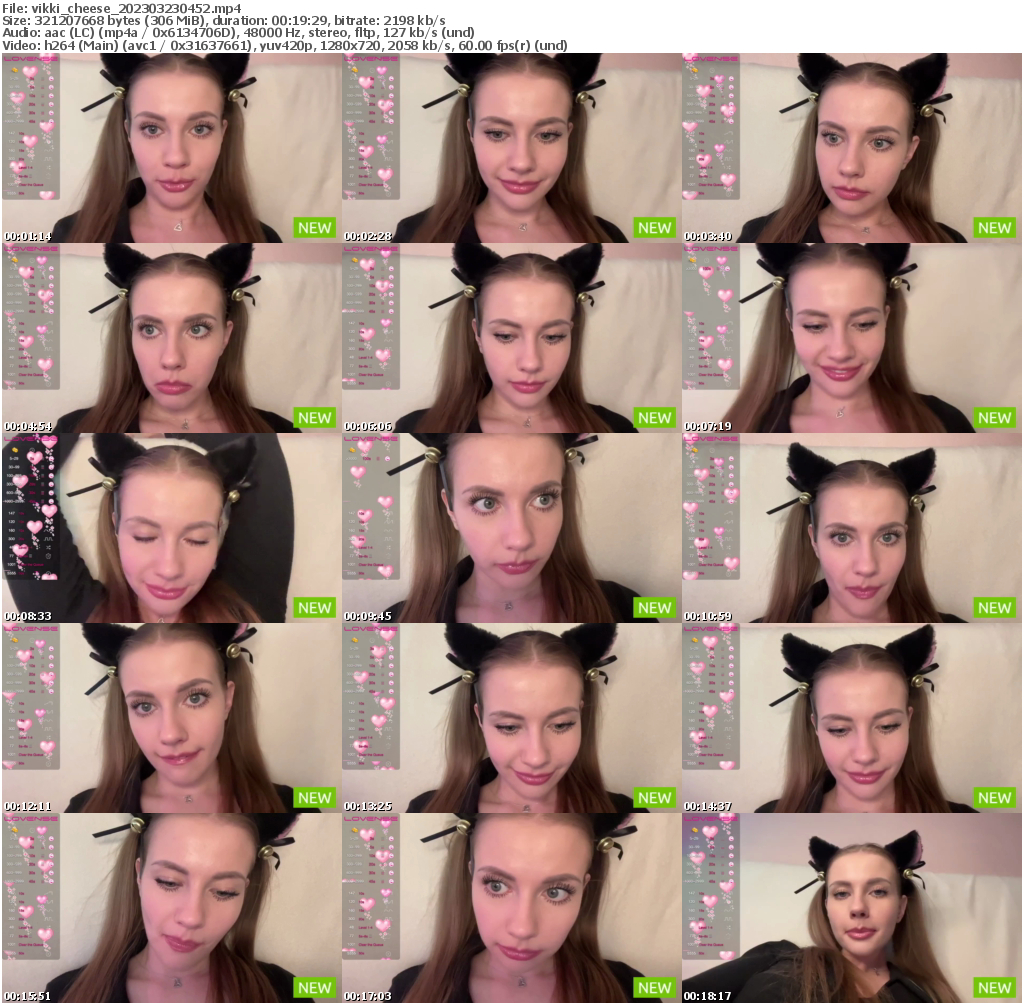 Preview thumb from vikki_cheese on 2023-03-23 @ bongacams