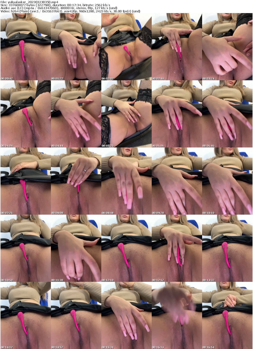 Preview thumb from yuliyalasker on 2023-03-23 @ bongacams