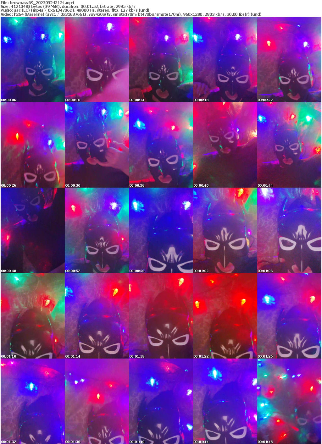 Preview thumb from brownass69 on 2023-03-24 @ bongacams