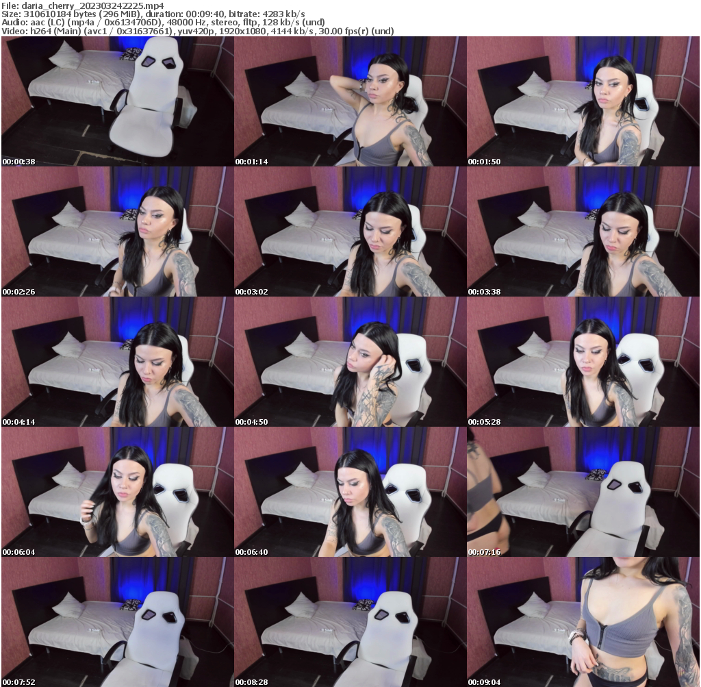 Preview thumb from daria_cherry on 2023-03-24 @ bongacams