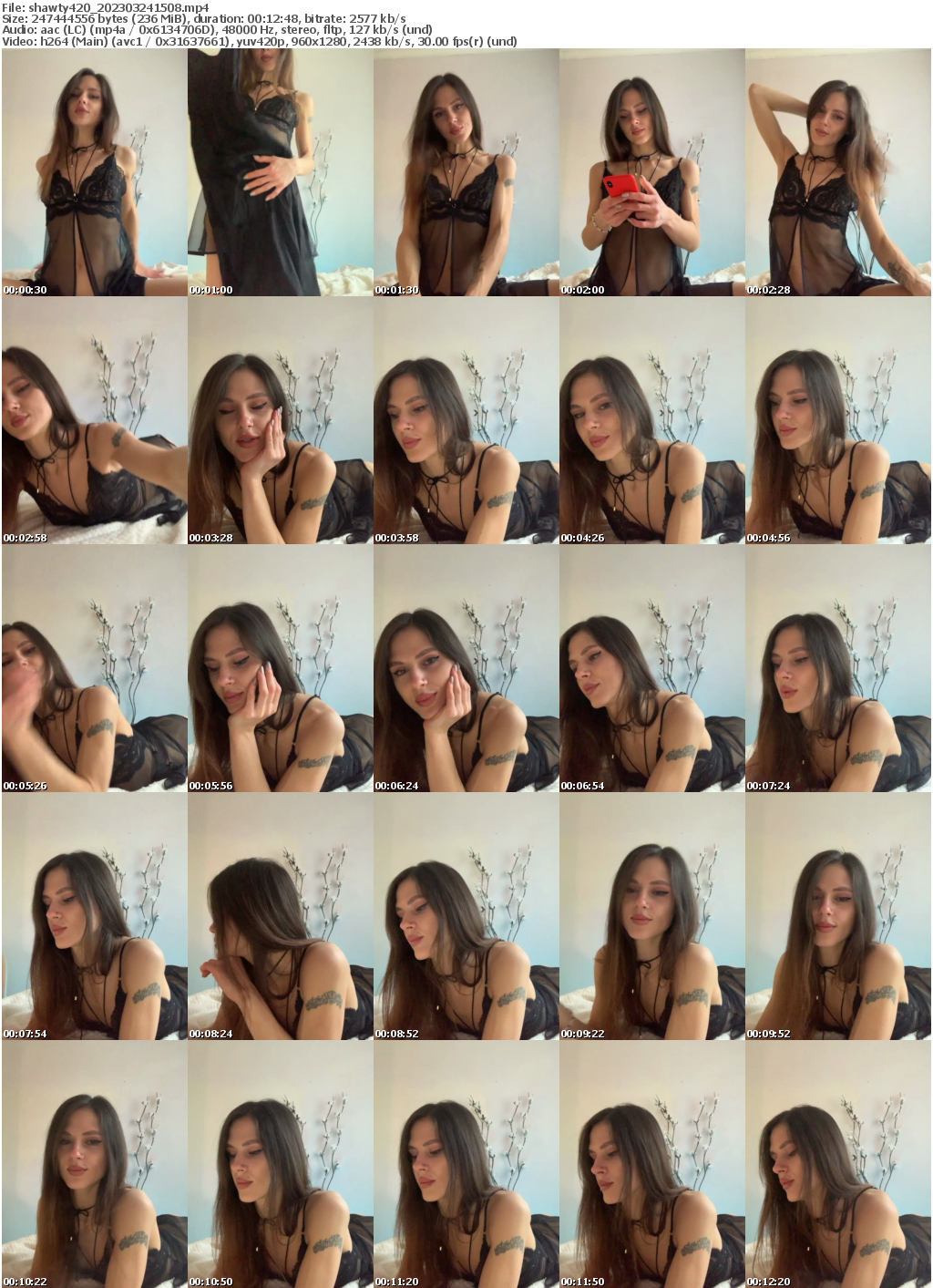 Preview thumb from shawty420 on 2023-03-24 @ bongacams