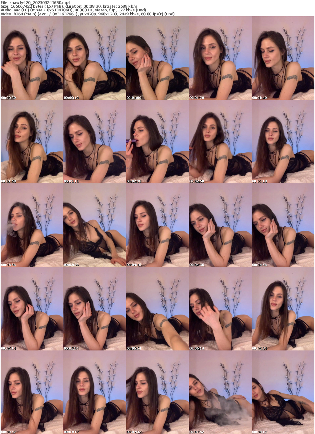 Preview thumb from shawty420 on 2023-03-24 @ bongacams